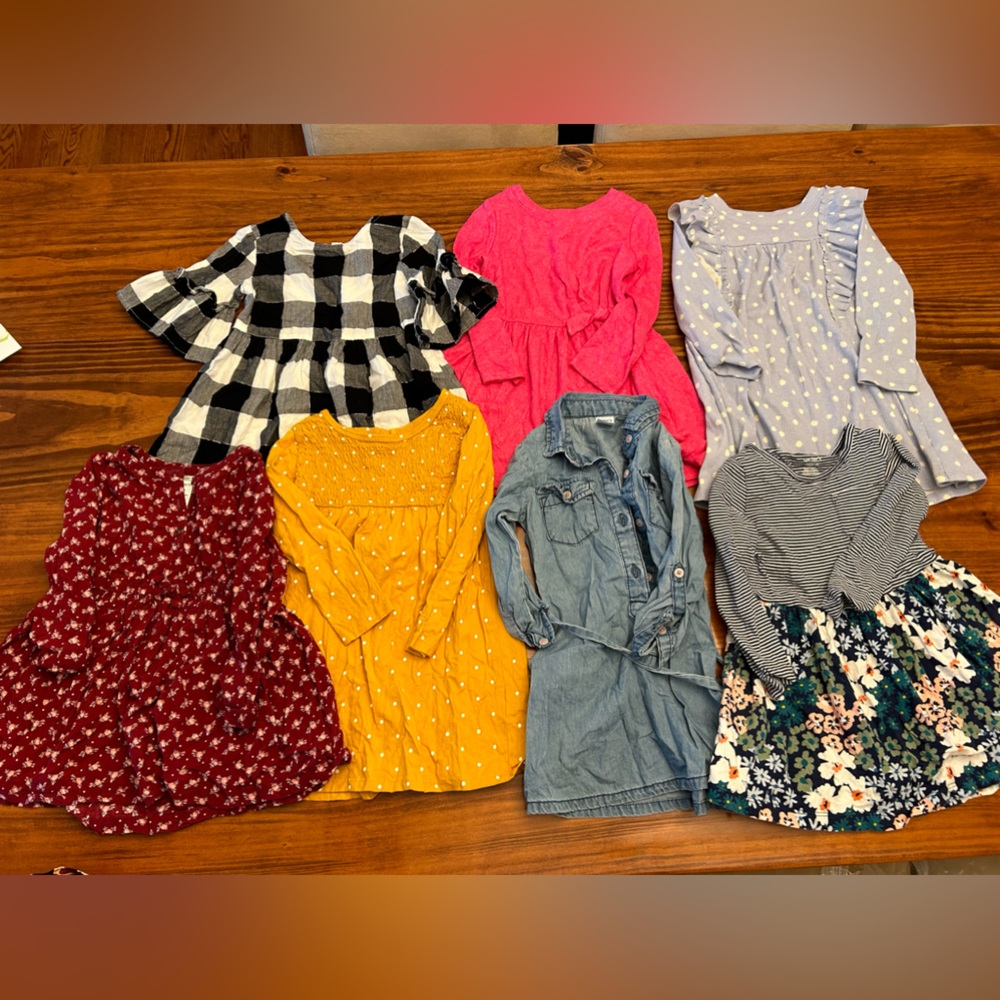 7 Piece Dress Bundle for Fall/Winter/ Spring